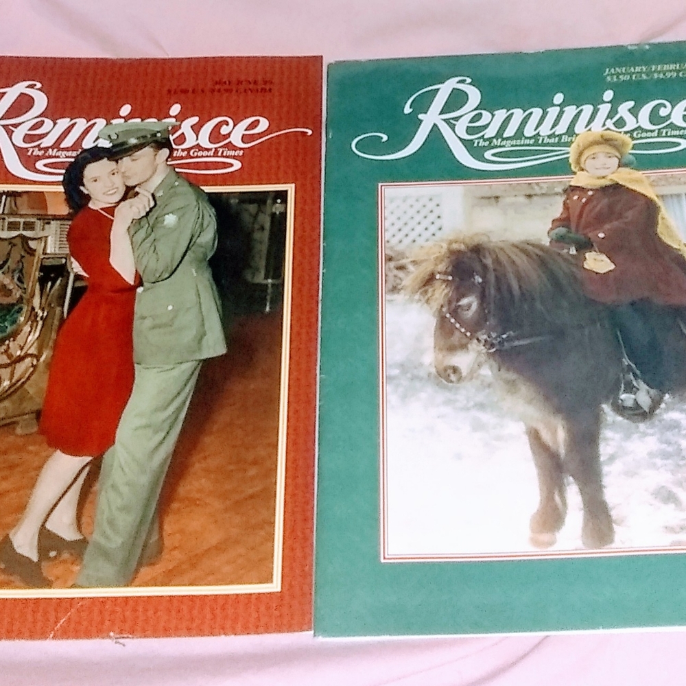 reminisce magazine jan/feb 99 & may/june 99